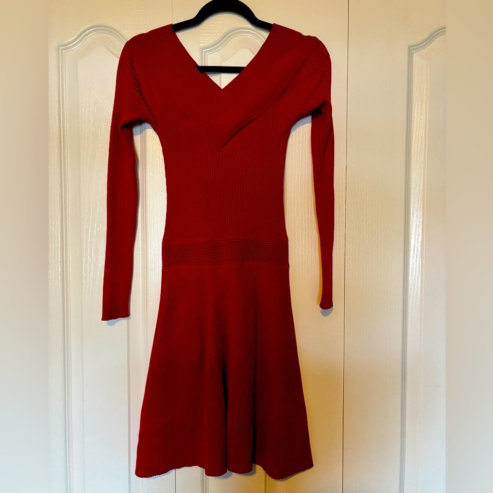 Candies Junior Red Sweater Dress